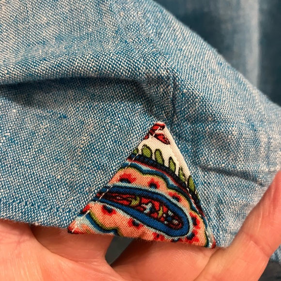 BLU by Polifroni linen cotton blend shirt - Picture 7 of 11